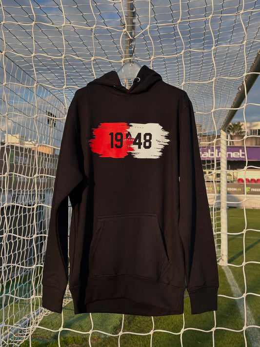 OFFER - Μαύρο φούτερ / Σκουφάκι / Κασκόλ