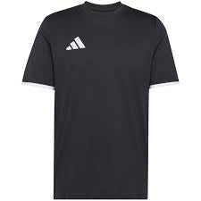 Adidas Black Cotton Tshirt