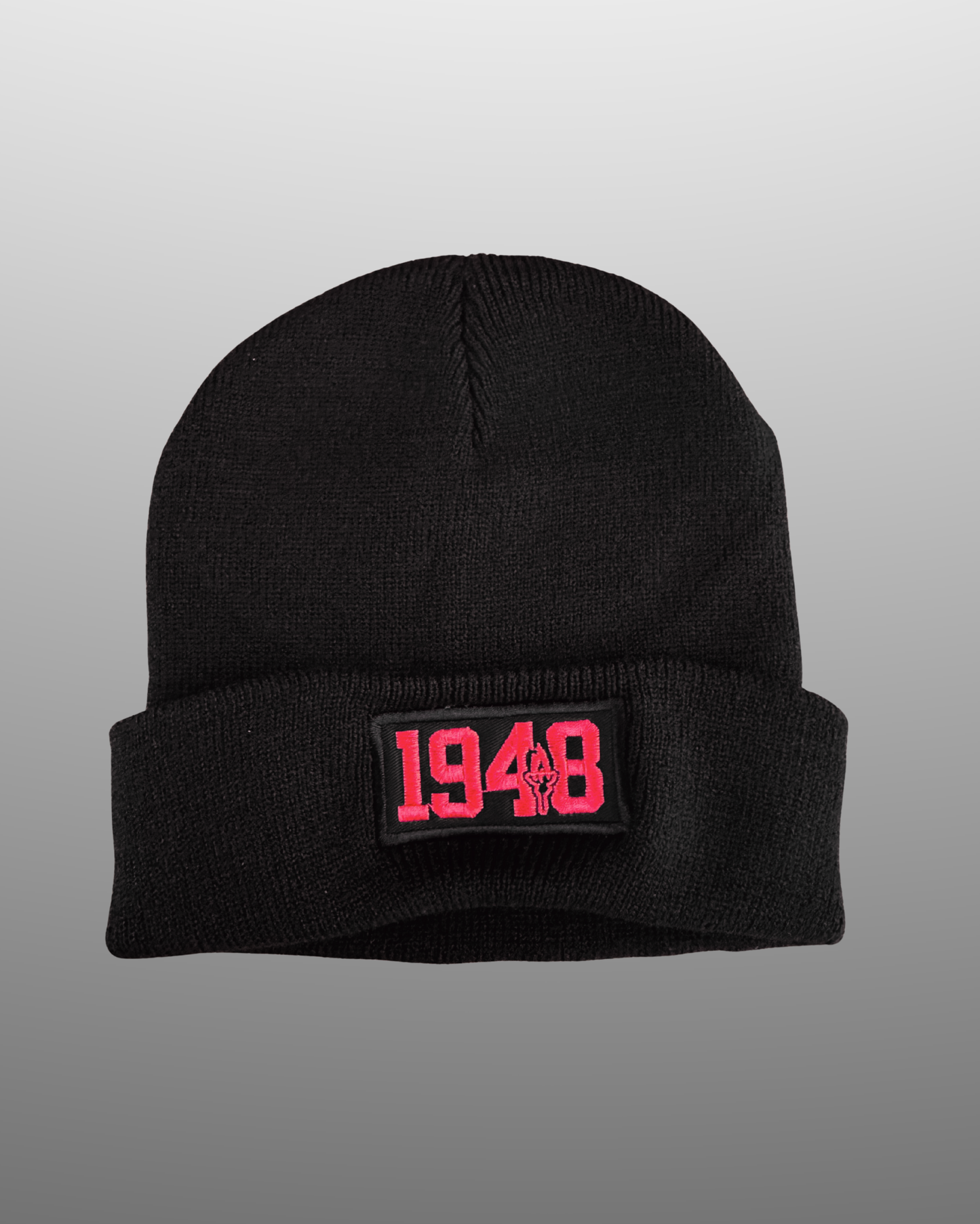 Μαύρο σκουφάκι με κέντημα 1948